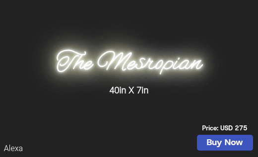 CUSTOM NEON SIGN FOR Ir Karakhanyan