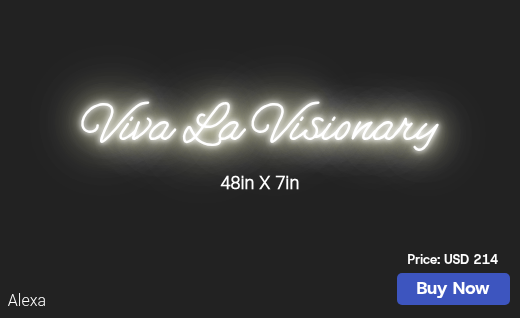 CUSTOM NEON SIGN FOR Victoria