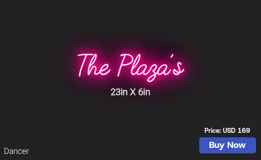 CUSTOM NEON SIGN FOR Cohl Plaza