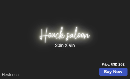 CUSTOM NEON SIGN FOR Jlh4