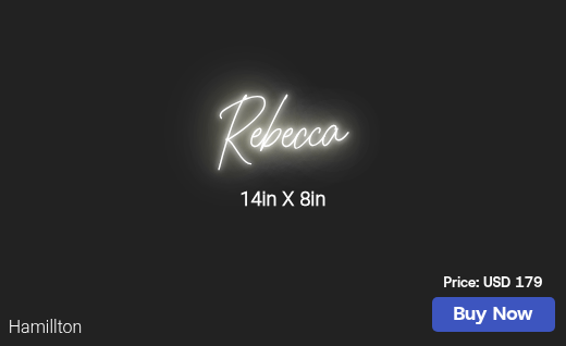 CUSTOM NEON SIGN FOR Akenigsberg
