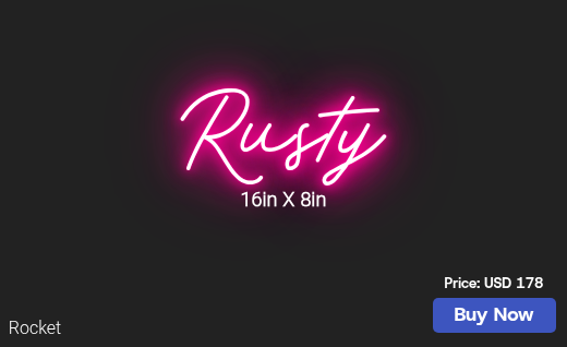 CUSTOM NEON SIGN FOR Hhendrickson5669
