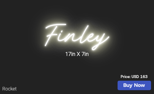 CUSTOM NEON SIGN FOR Kacysedlak