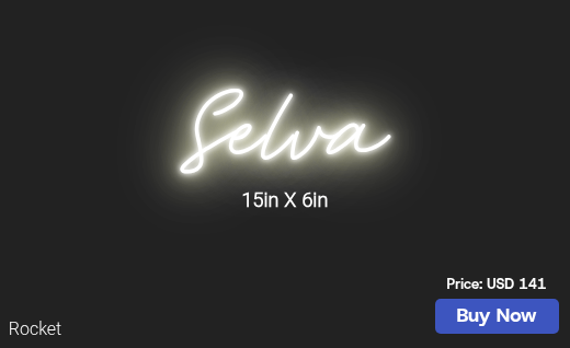 CUSTOM NEON SIGN FOR Chance Aalexander