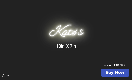 CUSTOM NEON SIGN FOR Bujakic