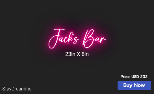CUSTOM NEON SIGN FOR Severding