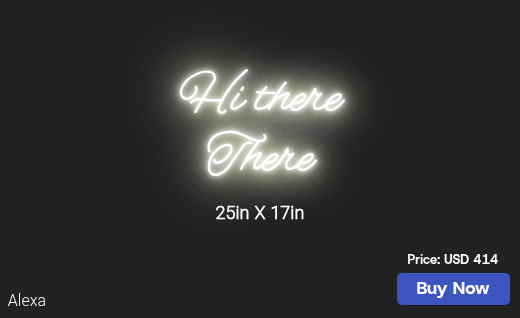 CUSTOM NEON SIGN FOR Ahmer