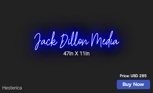 CUSTOM NEON SIGN FOR Jjcannaro