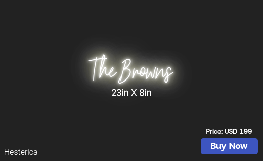 CUSTOM NEON SIGN FOR Breezy3127
