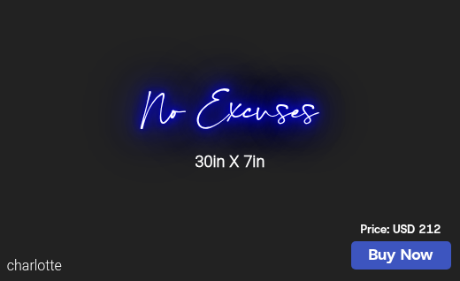 CUSTOM NEON SIGN FOR Rcrewfit