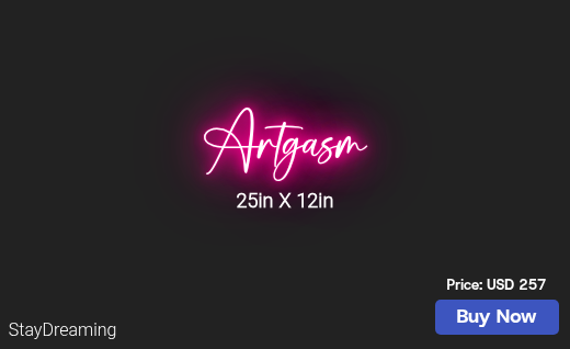 CUSTOM NEON SIGN FOR Lisamariebarrow01