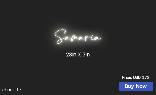 CUSTOM NEON SIGN FOR Jarenmungo
