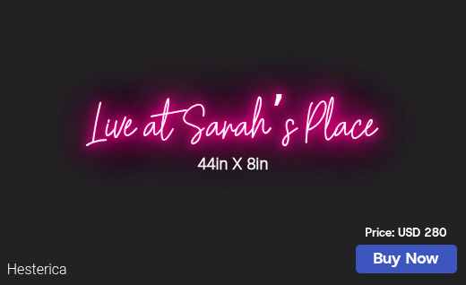 CUSTOM NEON SIGN FOR Ptrelc