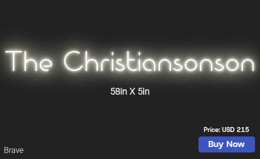 CUSTOM NEON SIGN FOR Fixglock