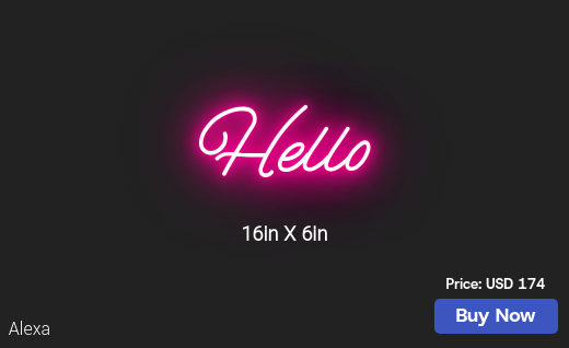 CUSTOM NEON SIGN FOR Khizra Farrukh