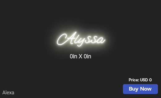 CUSTOM NEON SIGN FOR Rollinsshawana