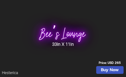 CUSTOM NEON SIGN FOR Jackiebee73