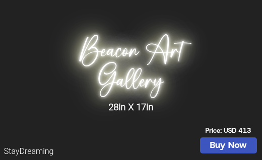 CUSTOM NEON SIGN FOR Gjacketti