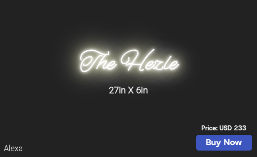 CUSTOM NEON SIGN FOR Jay Hezlep