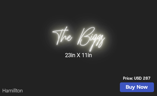 CUSTOM NEON SIGN FOR Rockinb04