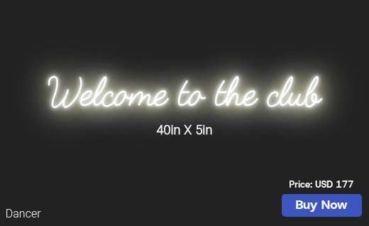 CUSTOM NEON SIGN FOR Hannahdevine83