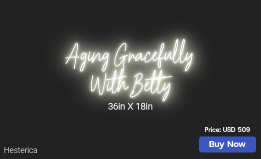 CUSTOM NEON SIGN FOR Betty Buccine