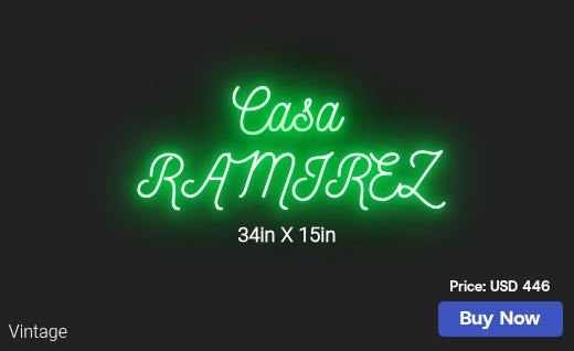 CUSTOM NEON SIGN FOR Larramirez3
