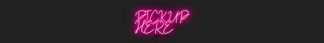 CUSTOM NEON SIGN FOR Info