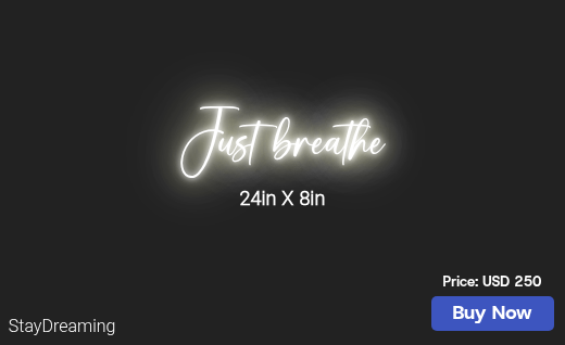 CUSTOM NEON SIGN FOR Zackbacrdc