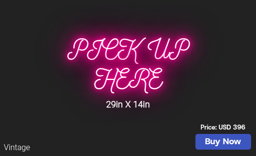 CUSTOM NEON SIGN FOR Info