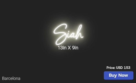 CUSTOM NEON SIGN FOR HessMessiah08