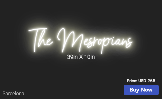 CUSTOM NEON SIGN FOR Ir Karakhanyan