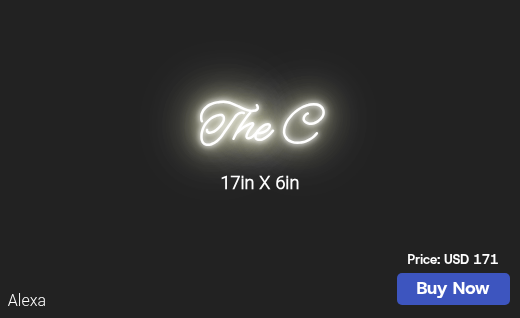 CUSTOM NEON SIGN FOR Meclay64