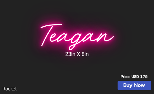 CUSTOM NEON SIGN FOR Cskozlowski