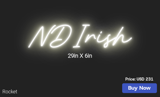 CUSTOM NEON SIGN FOR Tmahern15