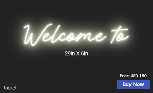 CUSTOM NEON SIGN FOR Irayo1908