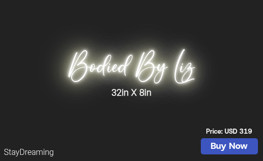 CUSTOM NEON SIGN FOR Melsheimere