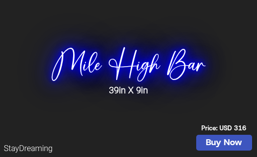 CUSTOM NEON SIGN FOR Broncosjh92