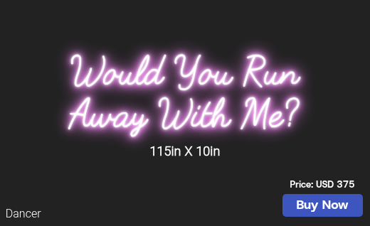 CUSTOM NEON SIGN FOR Megantew