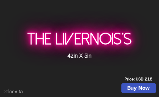 CUSTOM NEON SIGN FOR Jenniferryberg