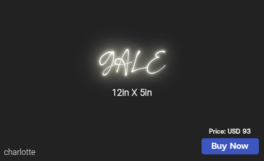 CUSTOM NEON SIGN FOR Info