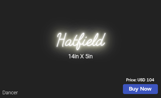 CUSTOM NEON SIGN FOR Jodeehatfield