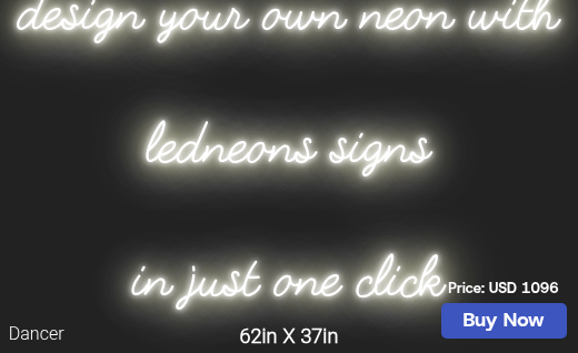 CUSTOM NEON SIGN FOR Khizra Farrukh