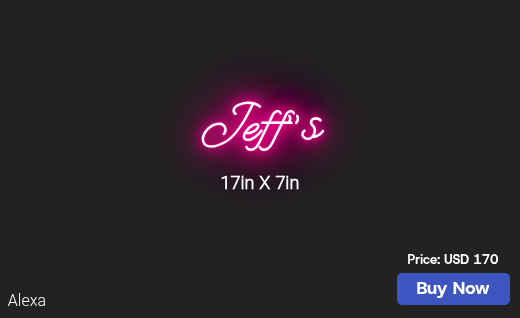 CUSTOM NEON SIGN FOR Jbkstpaul