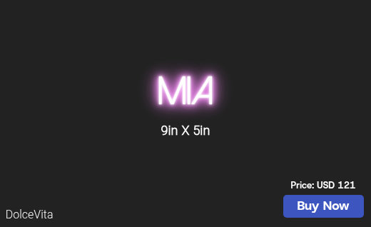 CUSTOM NEON SIGN FOR Christinamariefl