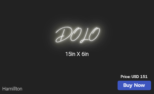 CUSTOM NEON SIGN FOR Smb D1