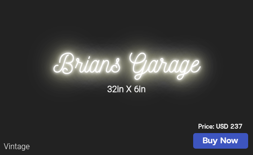 CUSTOM NEON SIGN FOR Bizegirl3637