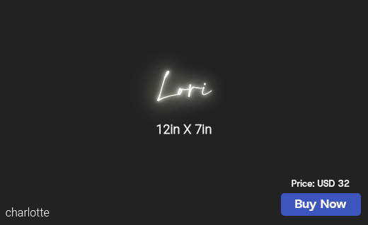 CUSTOM NEON SIGN FOR Kjgraham11