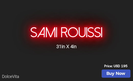 CUSTOM NEON SIGN FOR Smithnotes805