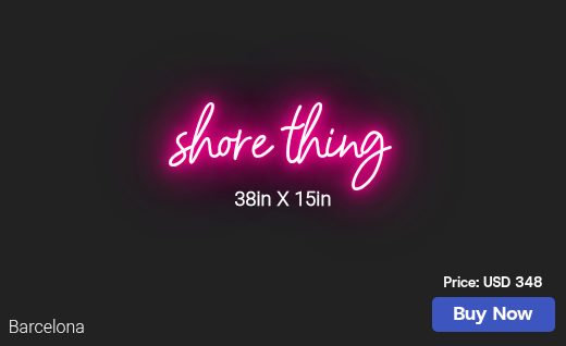 CUSTOM NEON SIGN FOR Kaybok